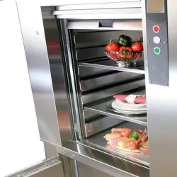 Hydraulic Dumbwaiter Lift, Application Area Hotels, and Malls