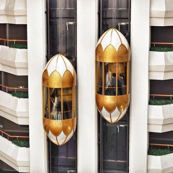 Commercial Capsule Lift, Wheelchair accessible model