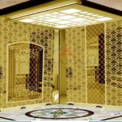 Mall Passenger Lift, Color Silver