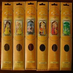 floral Incense Sticks, Material Bamboo, Charcoal