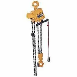Electric Chain Hoist, 220 V, 440 V, Trolley Option With Trolley Without Trolley