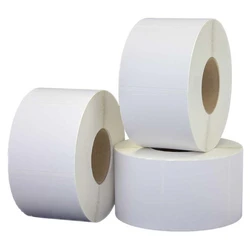 2 Ply Thermal Label Rolls, Cardboard, plastic core