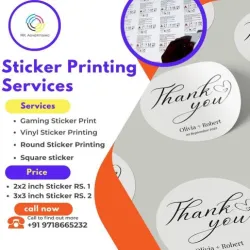 Stickers Printing Services, Service Duration Depends on Project