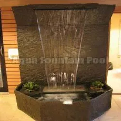 SS304 Gr Waterfall Sheet Truff, Color glass finishing