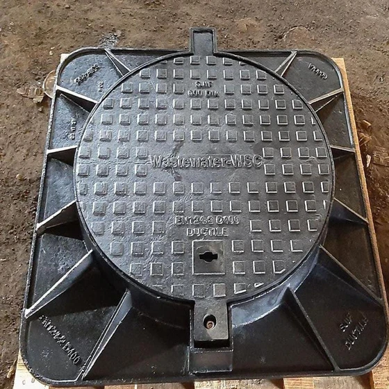 Ductile Manhole Covers — 600 mm x 600 mm Size