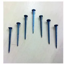 BLUE TACK IRON NAILS, Length 13 mm