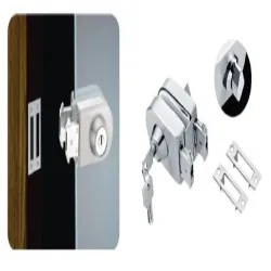 Single Door Glass Lock PGL-423, Finger Print Capacity 100