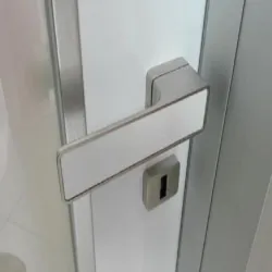 Handle Lock, For Home, Office, Finish Type Stainless Steel