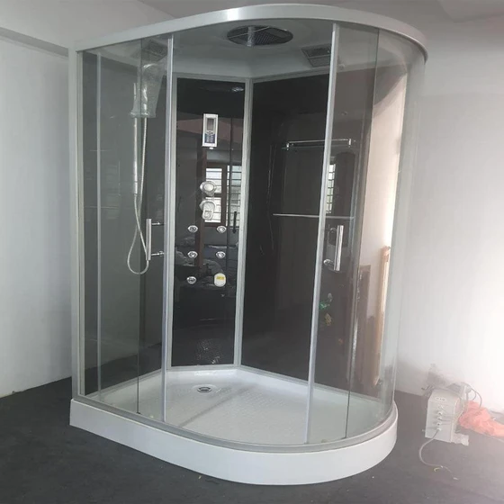 Soron Steam Shower — Transparent glass color