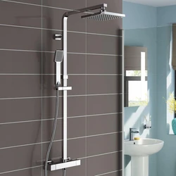 Square Shower Bathroom