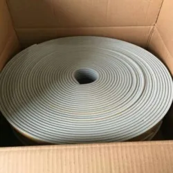 Silicone Extruded Door Gaskets, Color Black