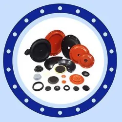 Rubber Valve Diaphragms, Size Customizable
