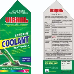 Liquid Antifreeze Engine Coolant, UsageApplication In Engine Of Automobiles