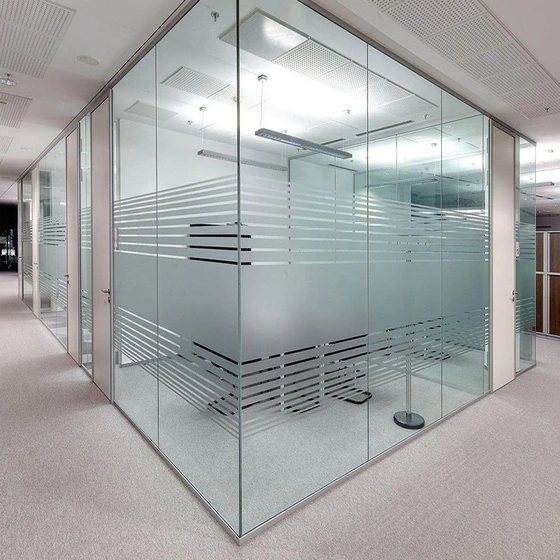 Laminated Glasses Partitions — Standard packing