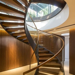 Beam Helical Staircase