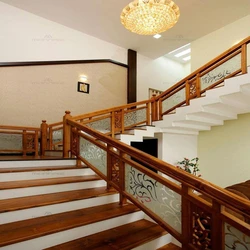 Wood Stairs Railings