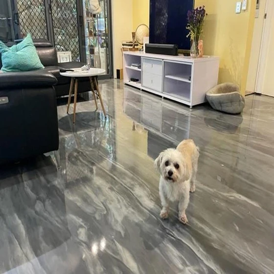 Indoor Epoxy Flooring — 10 to 30 water resistance