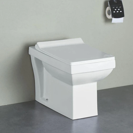EWC Western Commode — Round Bowl shape Glossy finish