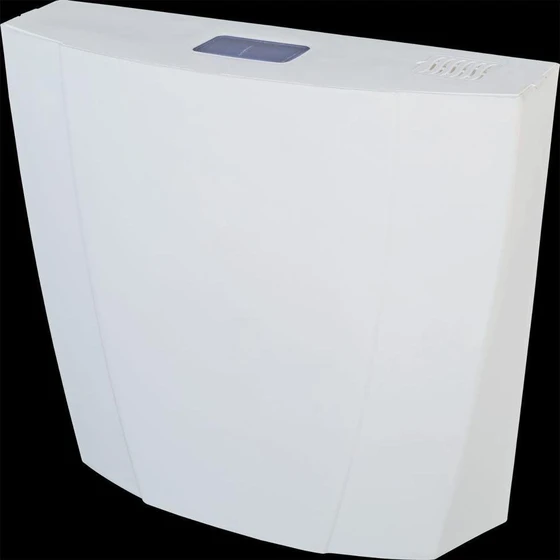 White Color Royal Dual Flush — Plastic 35mm Size