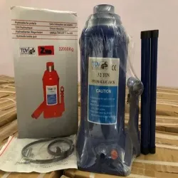 90T MS Hydraulic Bottle Jack, Color Blue