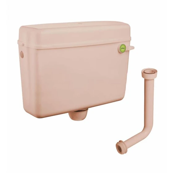 Plastic flush cistern — white color home use