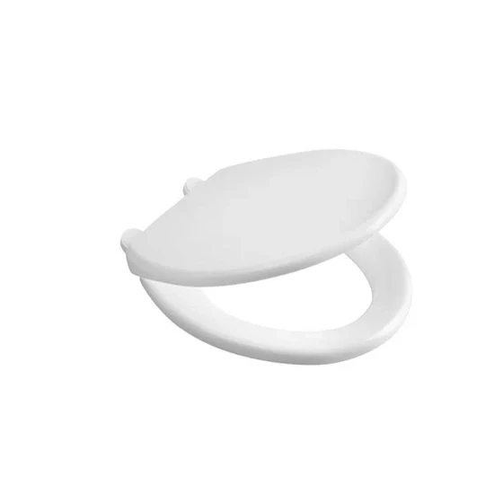 Ceramic Toilet Seat Cover — oval shape open front