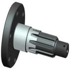 External Spline Shaft, Shape Round