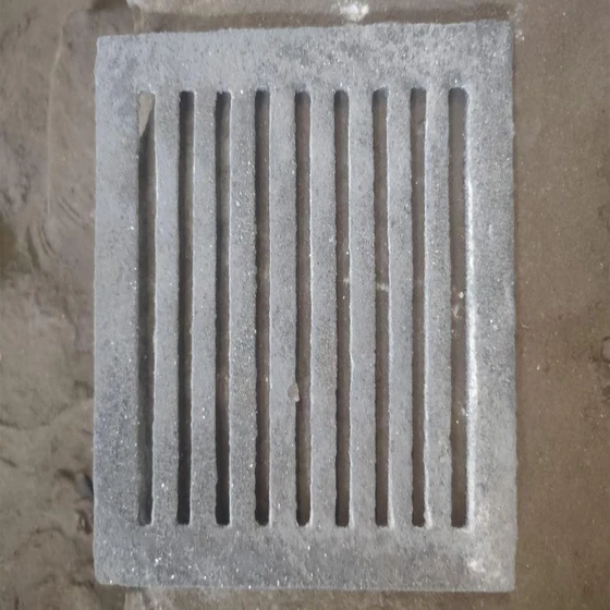 Iron Casting Jali — Square shape black color
