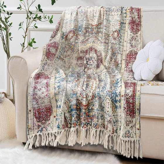 Cotton digital throw — Polyester Fabric 1 5 2 Kg weight