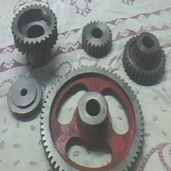 Heavy Duty Lathe Machine Gears, Shape Round