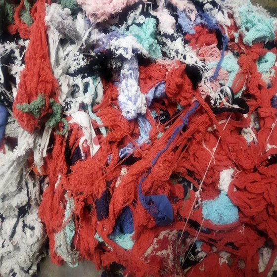 Cotton Waste Yarn — Plain pattern 25kg packing size
