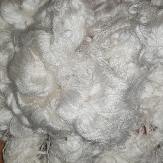 Cotton Wastes Fibre — High loft batting quality