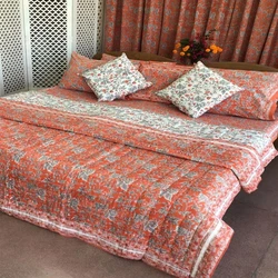 Block Printed Quilt
