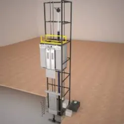 Passenger Elevator, Maximum Load 1024 Kg