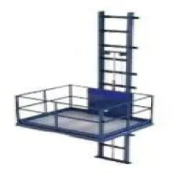 Industrial Hydraulic Goods Lift, Material MS