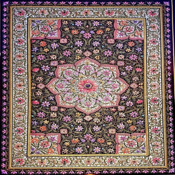 Silk Jewel Carpet — Office home usages floral