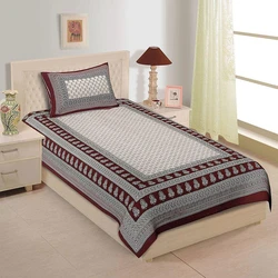 Jaipuri Cotton Bed Sheet