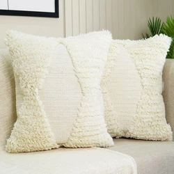 Cotton Ivory cushion cover