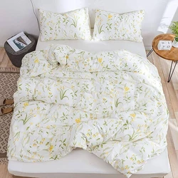 Cotton Flower Duvet Cover