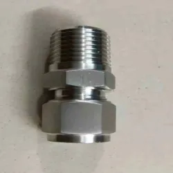 Male Straight Connector, Type as per products