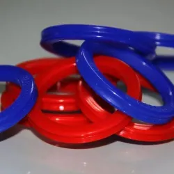 Oil Seal Silicone, Shape Round