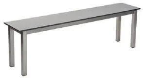 3 Seater SS 304 Garden Bench, Seating Capacity 3 Seater
