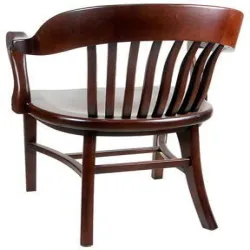Wooden Furniture Chair, Back Type Low Back