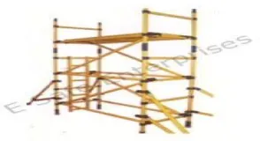 Mobile Scaffold Tower With Folding Frame, Height 02 meters To 32 Meters