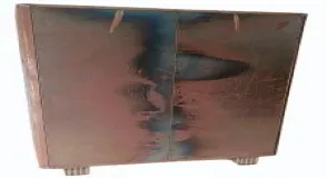3801 Mild Steel Almirah, Door With Mirror OPTIONAL