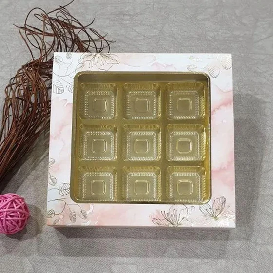 Cavity Chocolate Box — Rectangle sweets usages