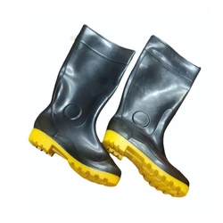 Leather Safety Gumboots