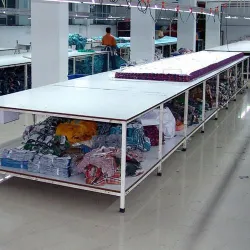 Garment Cloth Cutting Tables, Size 2400 x 1800 x 900 mm