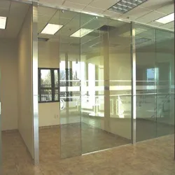 Motorized Sliding Doors, Material Glass