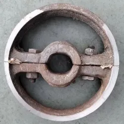 45 Inch Stainless Steel Shaft Pulley, Material Stainless Steel